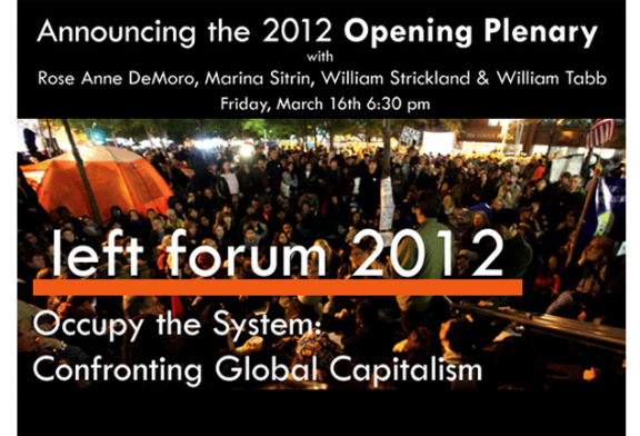 STOP Participa do Fórum Social 2012 da Pace University de Nova Iorque, EUA
