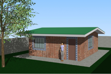 Tem início construção da primeira casa popular com tijolos ecológicos em Cambuquira
