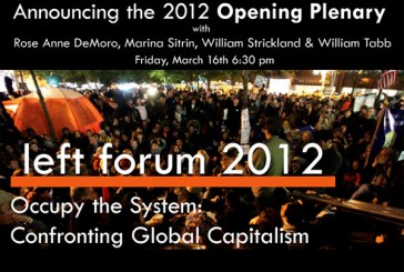 STOPPA förstörelsen av världen ska delta i det sociala världsforumet i New York 2012.